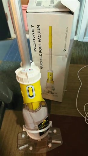 A cordless pool vacuum designed to help pick up dirt and debris from pool floors and walls without hoses or manual vacuuming. Most people place it in the water, turn it on, and let the rechargeable unit move around while it collects leaves, sand, and buildup. Easy to pull out, rinse the filter, and store with other pool supplies, it fits naturally into a weekly backyard pool care routine. (walmart.com) cordless pool vacuum, robotic pool cleaner, pool cleaning robot, battery powered pool vacuum, 