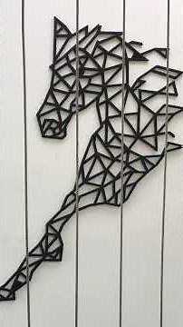 “5ft Horse Wall Art 🐎 Stunning Transformation!” Krti Metal Craft