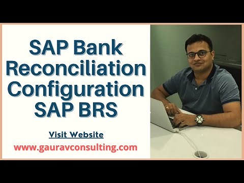 SAP Bank Reconciliation Part 1 || Bank Reconciliation Statement | By Vikram Fotani