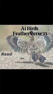 “Speed Spirit: The Majestic Roadrunner” | @FeatherVerse33