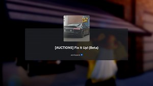 Fix It Up!: A beginner's guide