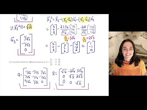 Linear Algebra: Test 2 Practice test