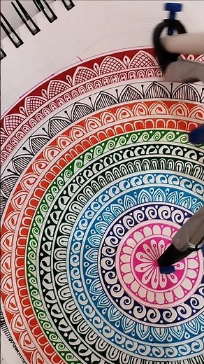 Unique Mandala pattern for Beginners 🌷✨