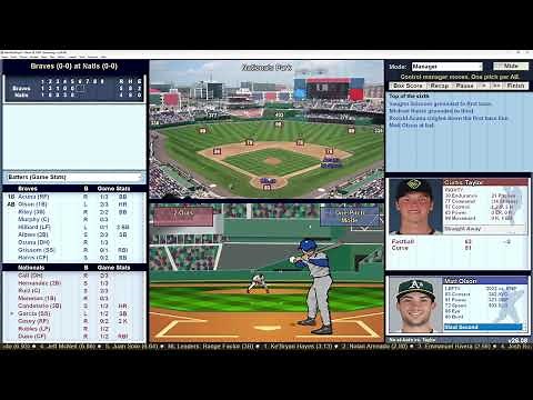 Baseball Mogul 2023 (PC) - Gameplay