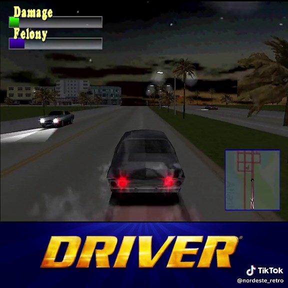 Driver - PS1 Fuga Frenética Gameplay Tutorial