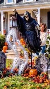 💀Halloween Soul Harvester Animated Garden Light
