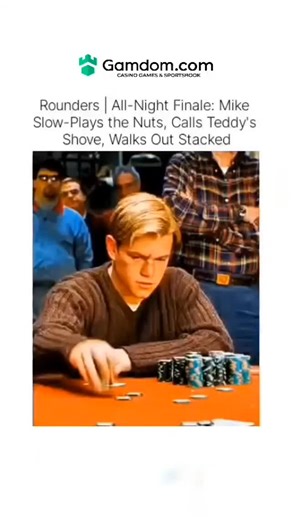 laughingstudio1 on Instagram: "​Rounders (1998) ​⭐ Genre: Drama | Coming-of-age ​⏳ Runtime: 2h 1m ​🌟 Rating: 7.3/10 (IMDb) ​☀️ Cast: Matt Damon, Edward Norton, John Malkovich, Gretchen Mol, John Turturro ​📖 Overview: Mike McDermott (Matt Damon) is a talented law student and poker "rounder" who loses his entire savings to a Russian mobster, Teddy "KGB" (John Malkovich). After quitting the game to focus on law school, he is pulled back into the underground poker world when his childhood friend,