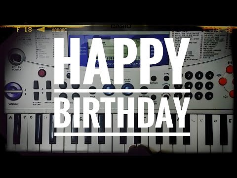 HAPPY BIRTHDAY | KEYBOARD NOTES TUTORIAL | CASIO MA150 | PIANO BY WISE