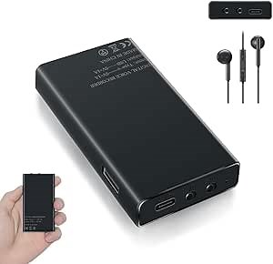 Voice Recorder - 288 Hours Long Time Continuously Record, 2500mAh Battery Long Standby - Strong Magnetic Portable Sound Recorder Device for Interview, Meeting, Lecture and Class