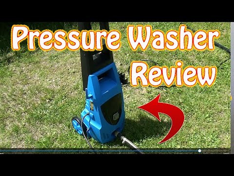 Harbor Freight Pacific Hydrostar Electric Pressure Washer Review Pressure Washer Demo
