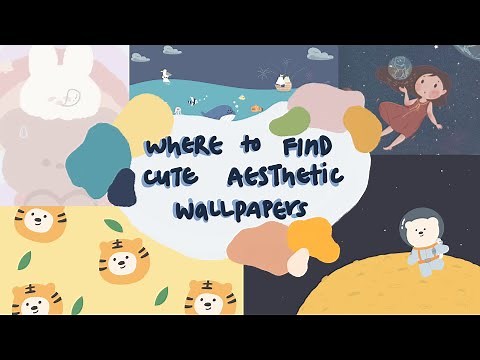 where to find cute aesthetic wallpapers ✨