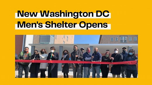New Washington DC Men's Shelter Opens - 801 Men's Shelter - Community Construction Project - Construction Blog | News & Information | Washington, DC | Maryland | Virginia | Building The DMV - Coakley & Williams Construction (CWC)