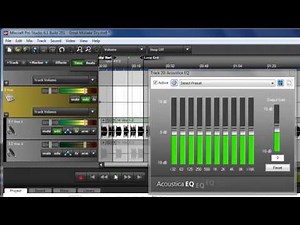 Mixcraft Effects - Acoustica EQ