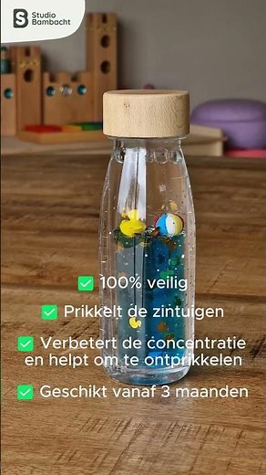 Petit Boum Move bottle duck - Sensorische fles #sensoryplay