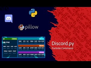 Discord.py Bot Series: Fortnite Command