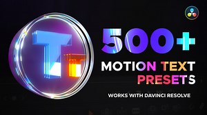 Text Presets for DaVinci Resolve