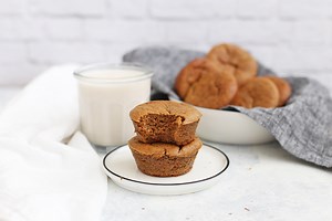 Paleo Almond Butter Banana Muffins