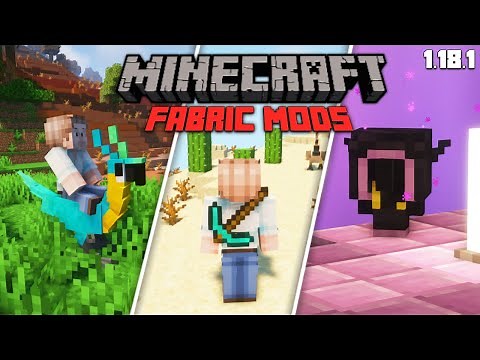 TOP 17 Awesome Minecraft Mods for Fabric 1.18.1!