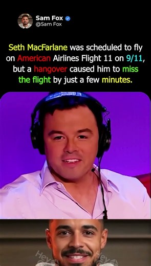 How Seth MacFarlane’s Hangover May Have Saved His Life 😳✈️