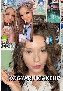 Tutorial de maquillaje Kogyaru para principiantes 💗 y consigue el look de una gyaru perfectal!!! 💕 #gyaru #gyarumakeup #kogyaru