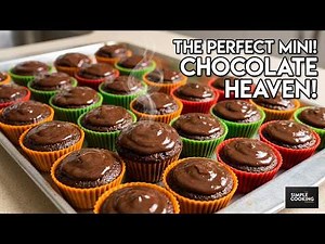 Delicious Mini Chocolate Cupcakes | Easy Home Baking