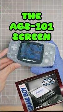 The OG Backlit screen mod for the GBA