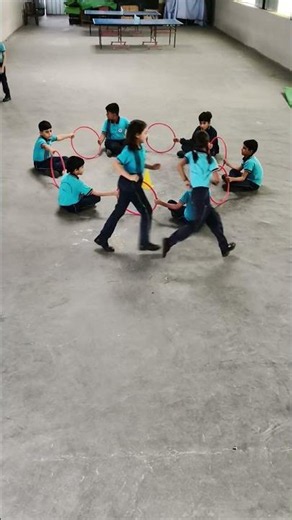 Ring Rush | Fun PE Game for Kids | Recreation Activity | School Games#kids#activity #trending #sorts