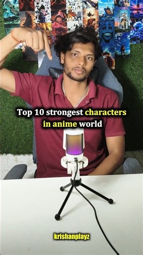 Top 10 strongest characters in anime world #anime #luffy #goku