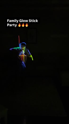 Family Glow Stick Party 🔥🔥🔥 #GlowStickParty #FamilyFunNight | Randall S. Garcia