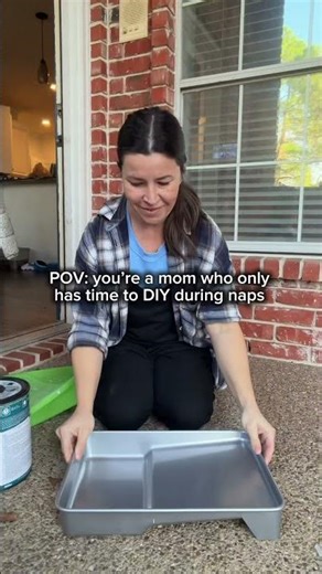 DIY paint hacks repaint tray #diy