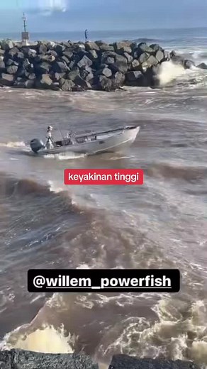 Navigating Turbulent Waters in a Small Motorboat