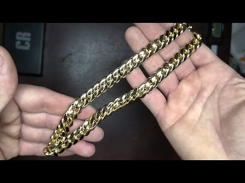 Daniel jewelry inc Cuban Link unboxing / review