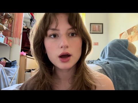 ASMR🌞Cozy morning rambles and tapping☕️🍂🫶