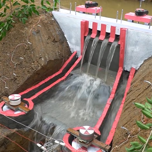 207K views · 617 reactions | Mini Hydroelectric Power Plant Two Generator Units | DIY & Crafts | Facebook