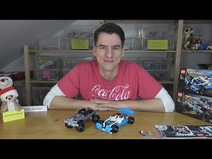 LEGO® Technic 42090 Fluchtfahrzeug & 42091 Polizei-Verfolgungsjagd