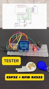 3.2K views · 27 reactions | Interfacer le module RC522 avec la carte ESP32 #esp32 #carteesp32 #modulerfid #Genie #electronique | Méchant Circuit | Facebook