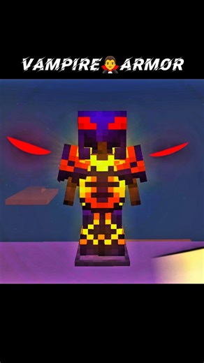 Vampire Armor 🧛‍♂️ – The Power That Glows in Darkness!"