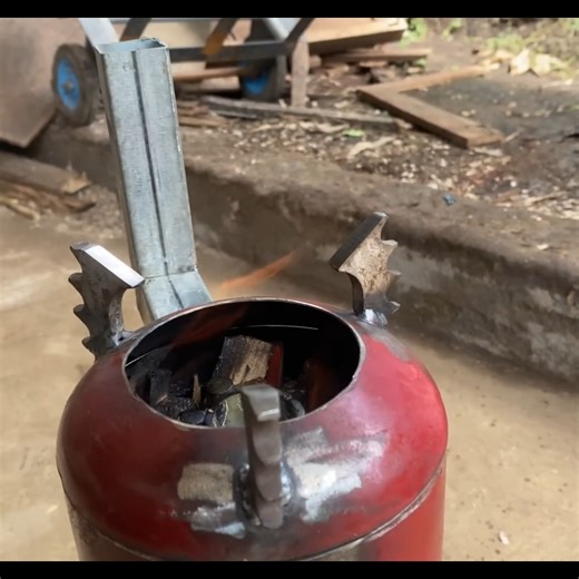5.9K views · 37 reactions | A WELDER'S GENIUS SKILLS to create a smart tool with a fire extinguisher tube that you must watch!! | Tech Welder | Facebook
