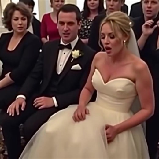 During the wedding, something shifted beneath the bride’s dress! The groom went white, and the guests gasped when they saw it… Watch in the comments. | Cooking