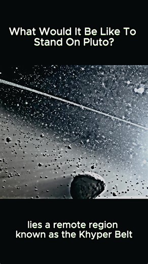 What Would It Be Like To Stand On Pluto. #space #universe #earth #knowledge #solarsystem #gravity #science #distances #xuhuong #physics #astrophysics #astronomy