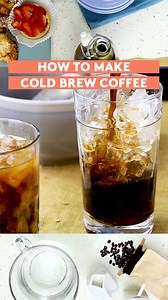 14K views | Skip the expensive coffee shop runs and make your favorite cold brew coffee at home! RECIPE: https://bit.ly/3jWhHkt | Real Simple | Facebook