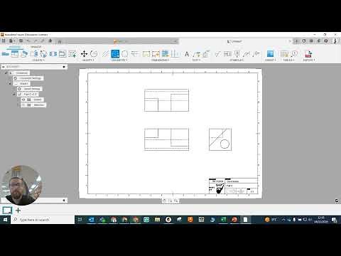 Fusion 360: Adding dimensions to a drawing