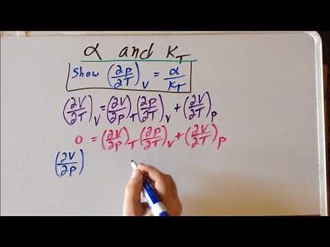 Thermodynamics: expansion coefficient and isothermal compressibility derivation