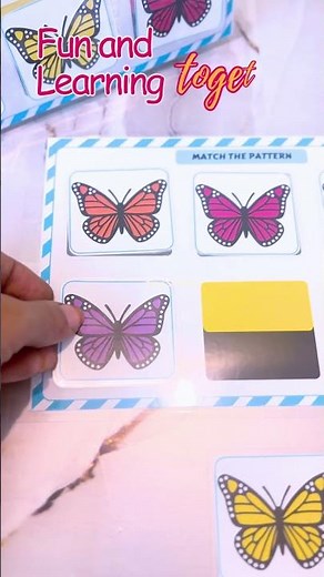 Fun Pattern Matching Activity for Kids | Brain Boosting Game