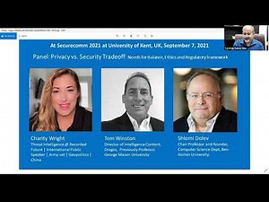 SecureComm 2021 Panel Discussion Part 1
