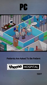 Theme Hospital · PC · Bullfrog , 1997 #retrogaming #nostalgia | NoSoloBits