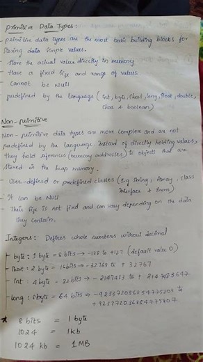 #java #datatypes #jntuh #regulation #engineering #unit1 #datastructures #computerscience