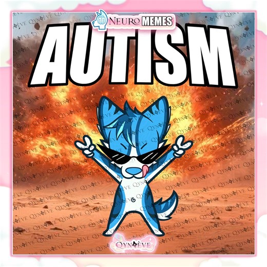 YCH Base 1/5 - Neuro Memes Collection | Adhd Autism Furry Art Illustration Anthro P2u Dog Wolf Meme Canine - Etsy