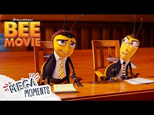 Bees Vs Humans: The Ultimate Honey Trial 🍯🧑‍⚖️ | Bee Movie | Clips | Movie Moments | Mega Moments
