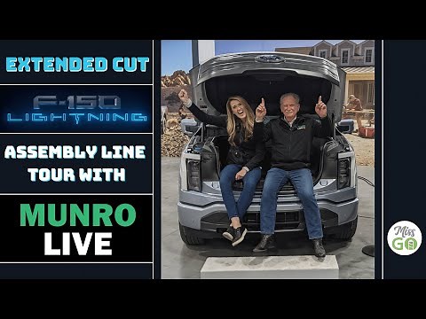 Ford F150 Lightning Assembly Line Tour with Sandy Munro